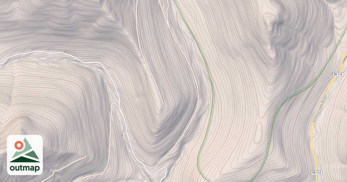 Map of CLARENCE CREEK