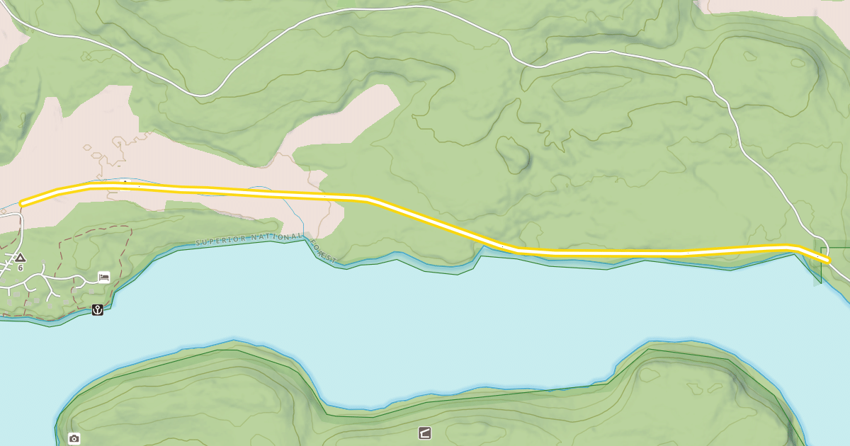 Map preview of Old Logging Camp Trail