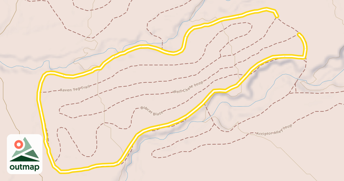 Map of Fierce Fisher Loop