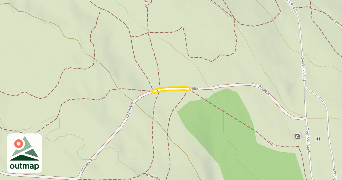Map of Corridor 4