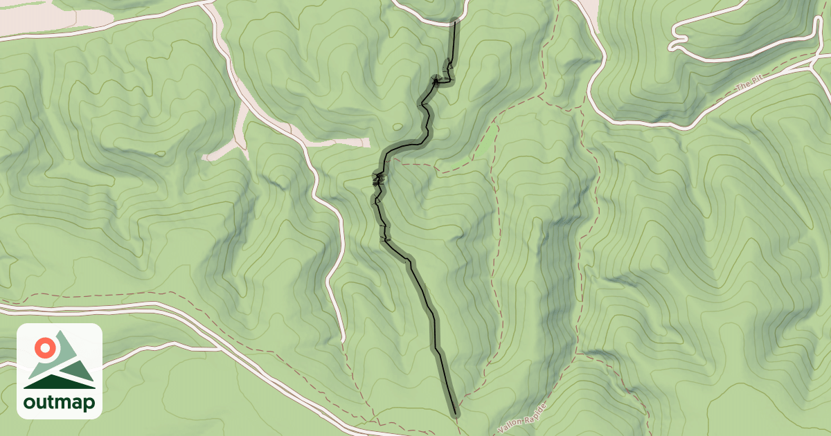 Map of Down to the Waterline