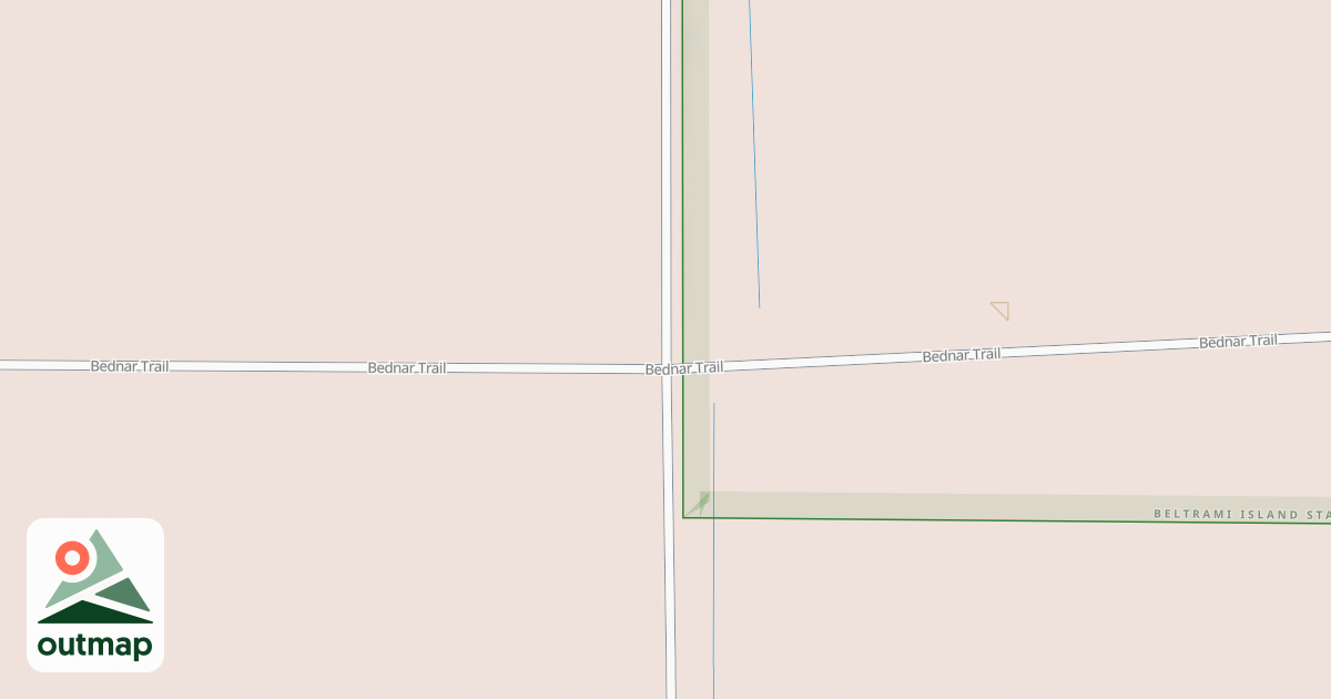 Map of Warroad/Roseau Trails