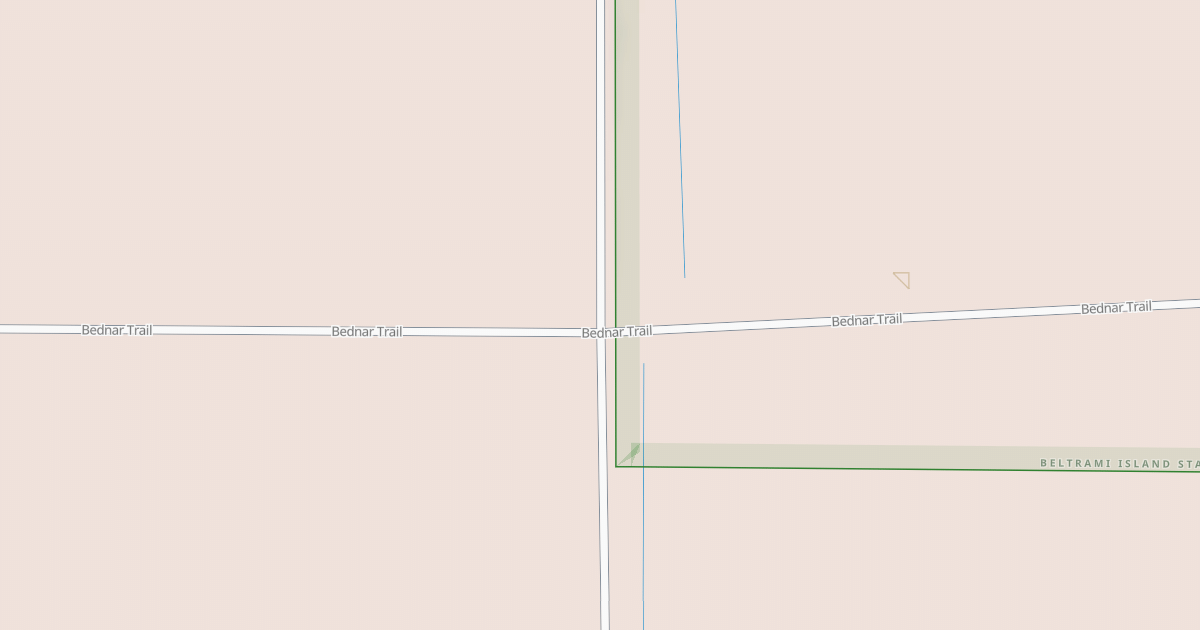 Map preview of Warroad/Roseau Trails