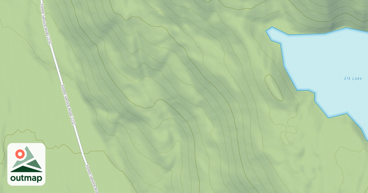 Map of ELK LAKE ATV TRAIL