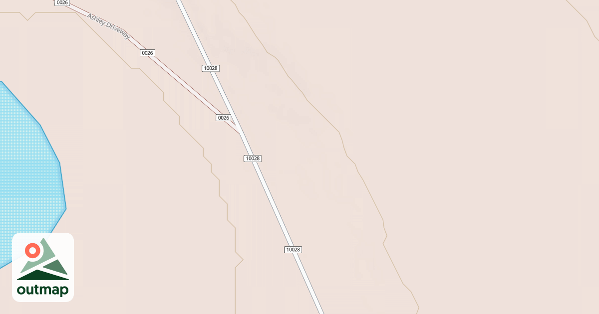 Map of ASHLEY DRIVEWAY DISPERSED B