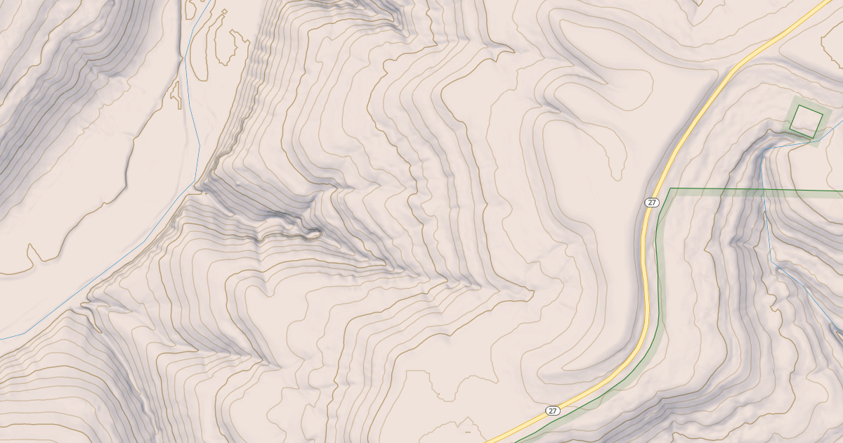 Map preview of USFS National Forest System Roads {529CE0D1-6755-4EBB-8520-ADD43CD4C0C8}
