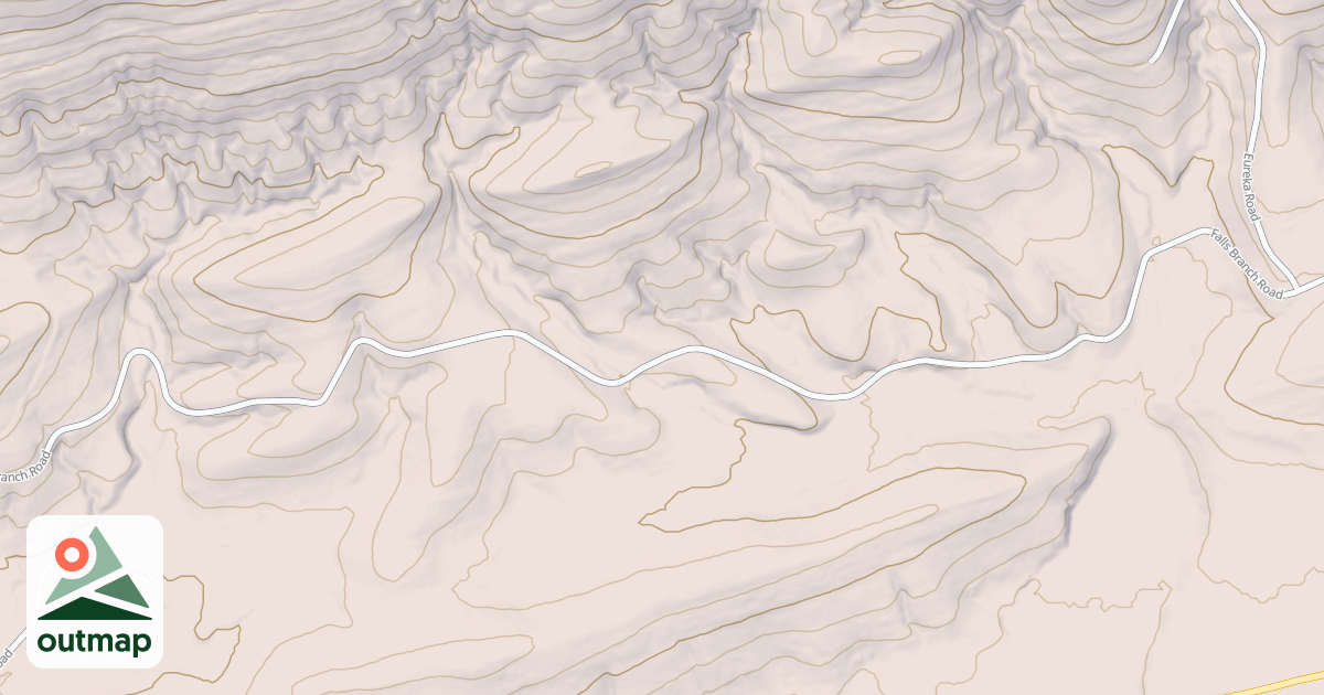 Map of DUTCH CREEK