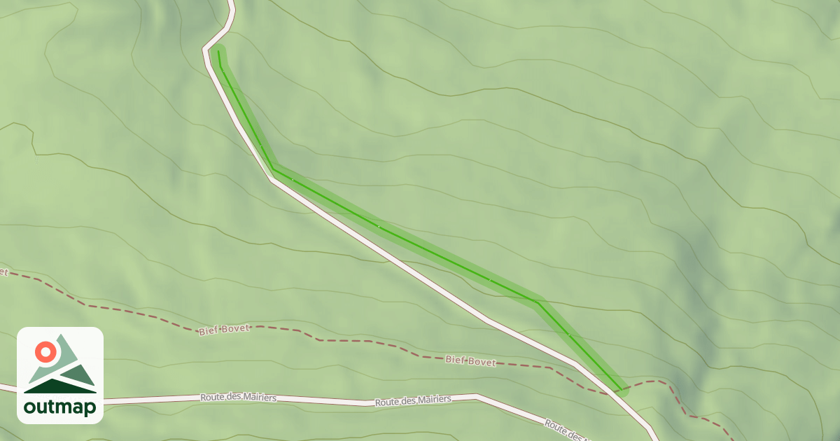 Map of Bovet