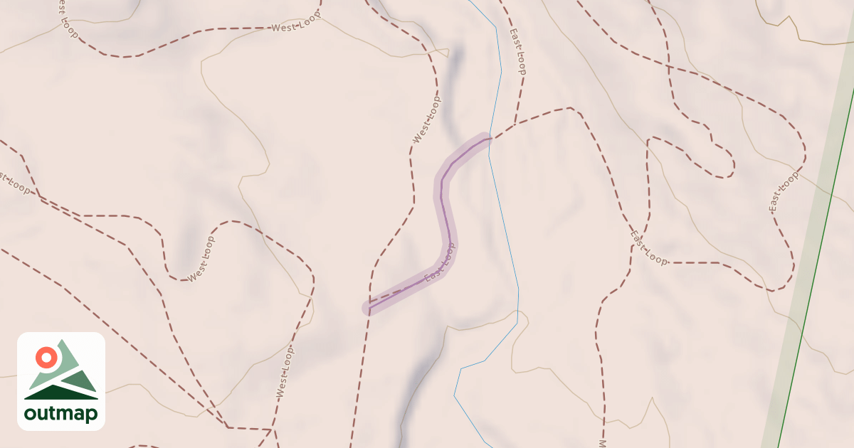 Map of East Loop