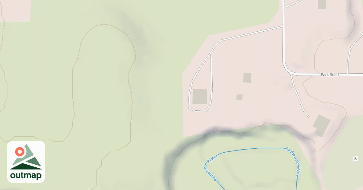 Map of Shady Oaks Native Prairie Adventure Trails