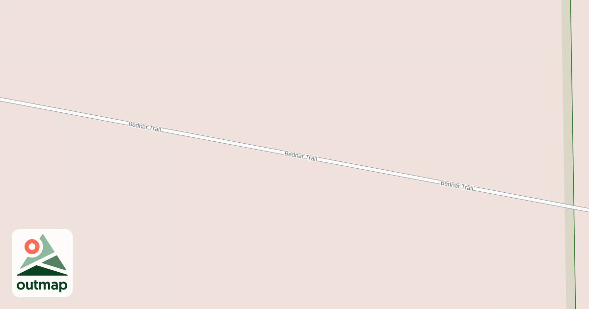 Map of Warroad/Roseau Trails