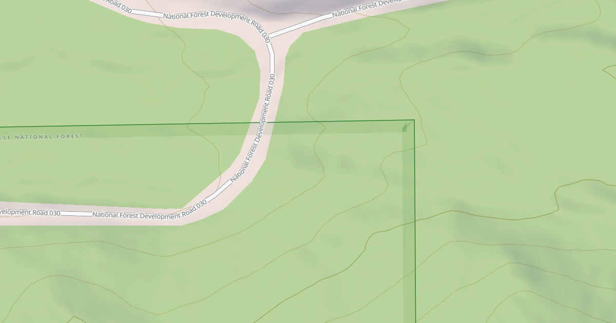 Map preview of USFS Motor Vehicle Use Map Roads {0CFAFB2B-889A-456E-9232-3545D5F03FAC}