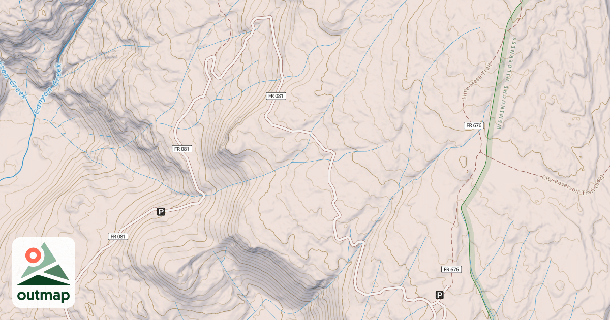 Map of HENDERSON LAKE