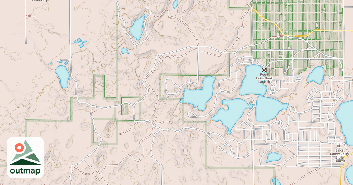 Map of Mcct - Big O Spur
