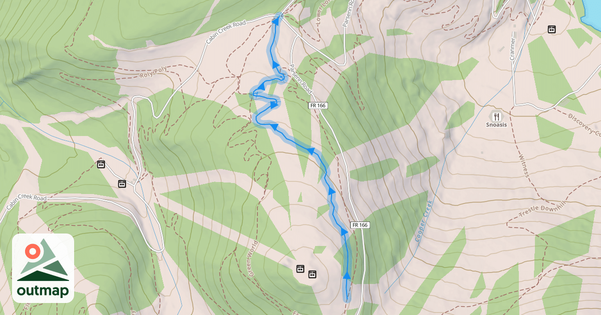 Map of Long Trail