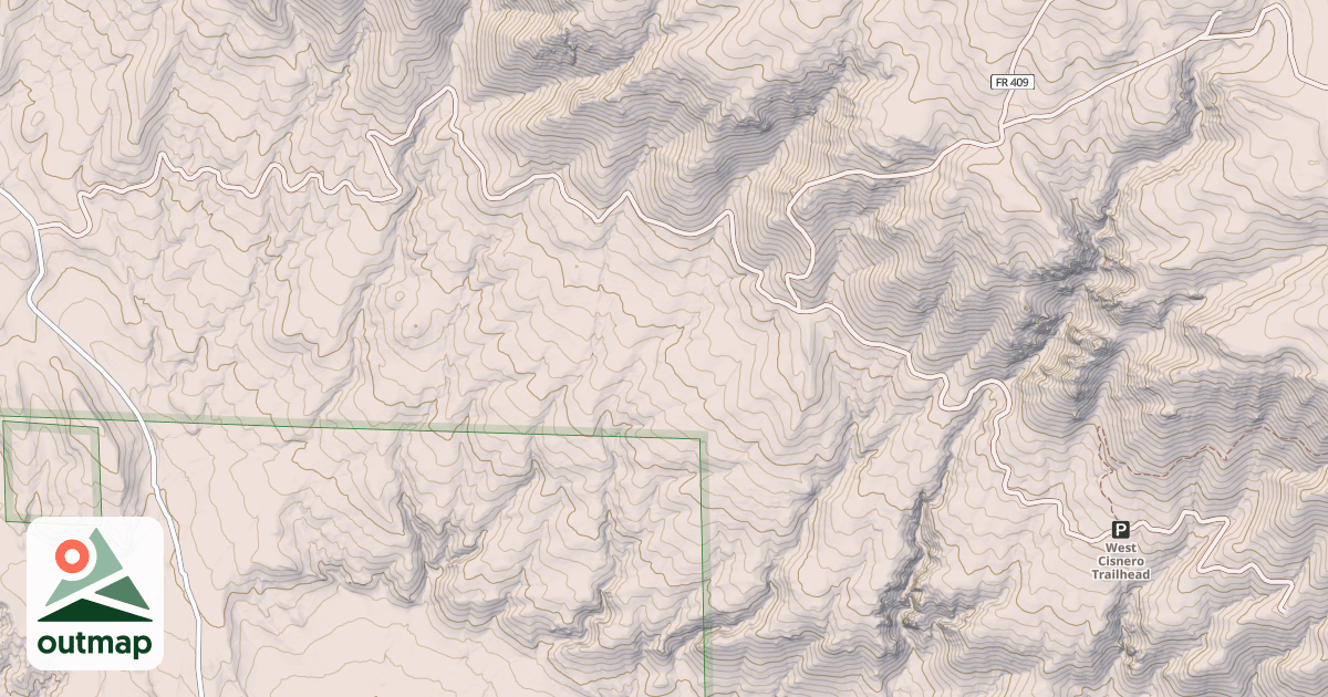 Map of TURKEY CREEK