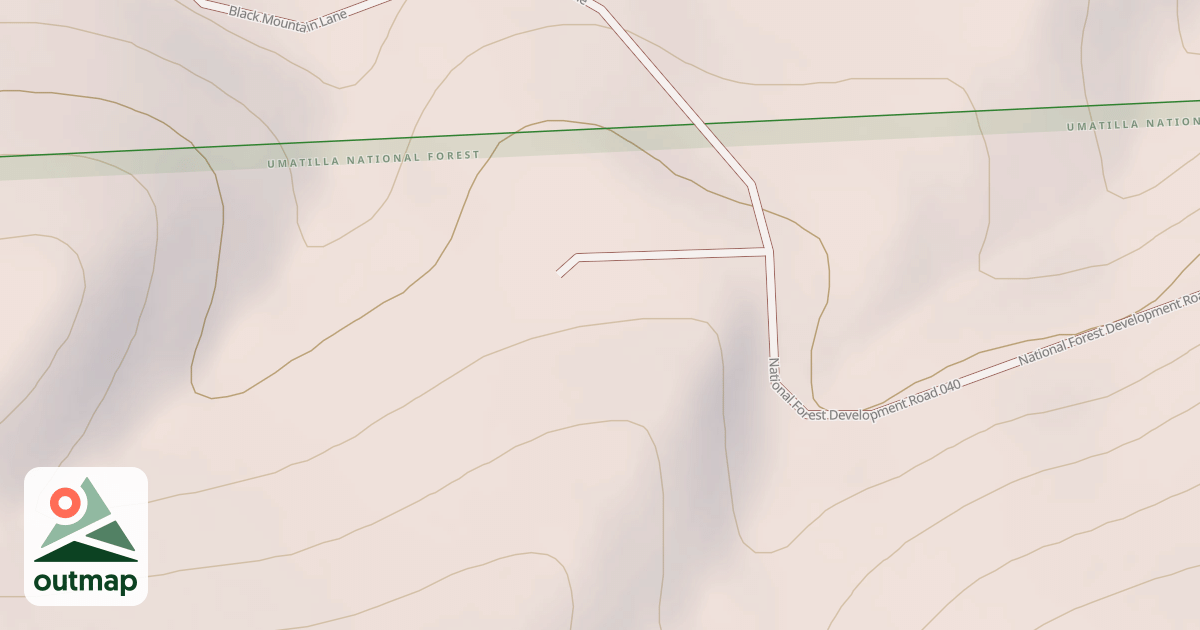 Map of USFS Motor Vehicle Use Map Roads {0454C047-CA2D-4A6A-88C6-9D786B52C5C6}