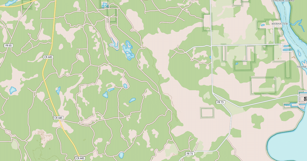 Map preview of USFS National Forest System Roads {E609121E-D3F1-4BD1-9CA4-52AE1DFF5EF3}