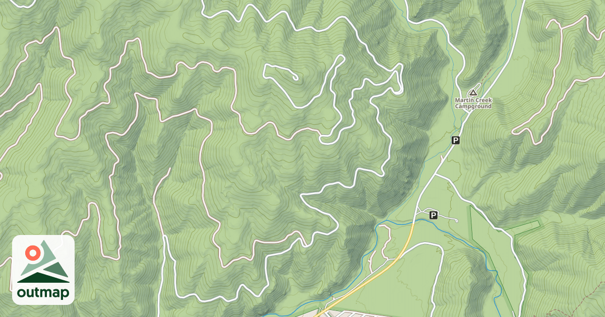 Map of (FDR) PAINT CREEK