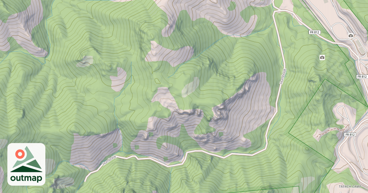 Map of HUMBOLDT