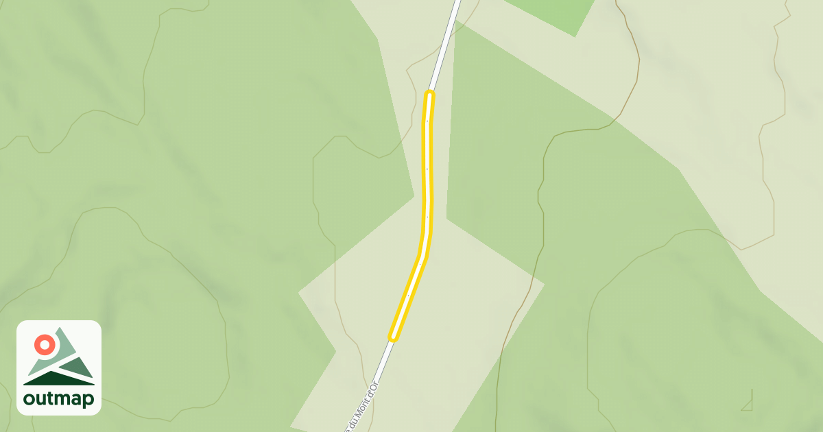 Map of Route du Mont d'Or