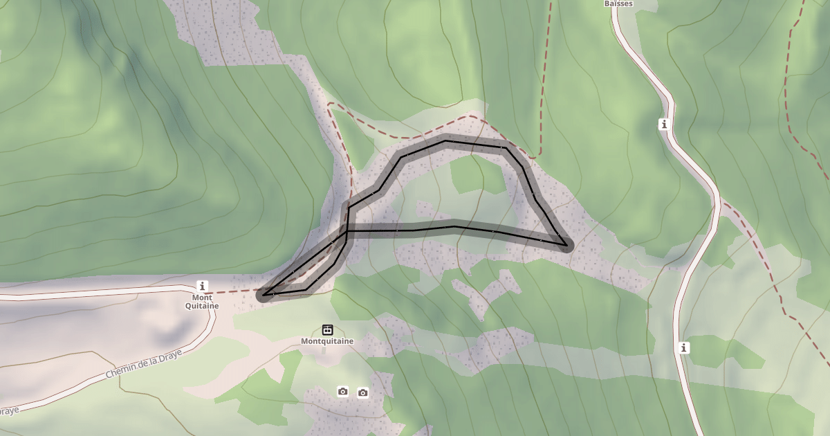 Map preview of Montquitaine