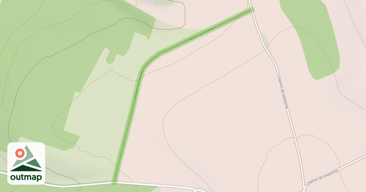Map of Chemin du Bochot