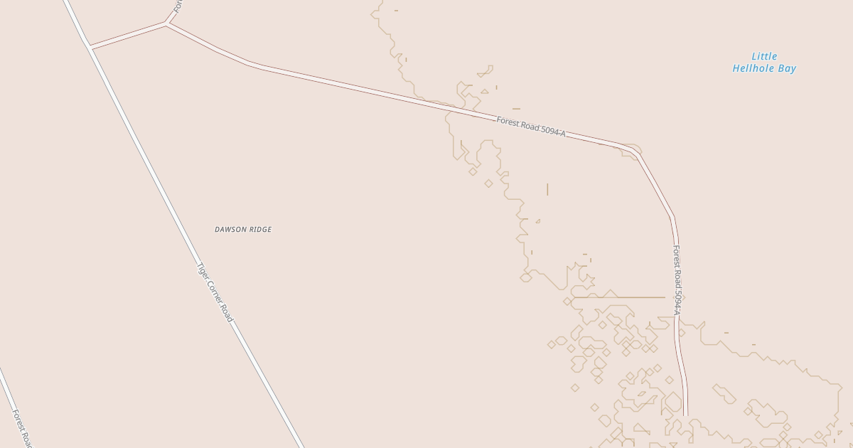 Map preview of ROAD 5094A