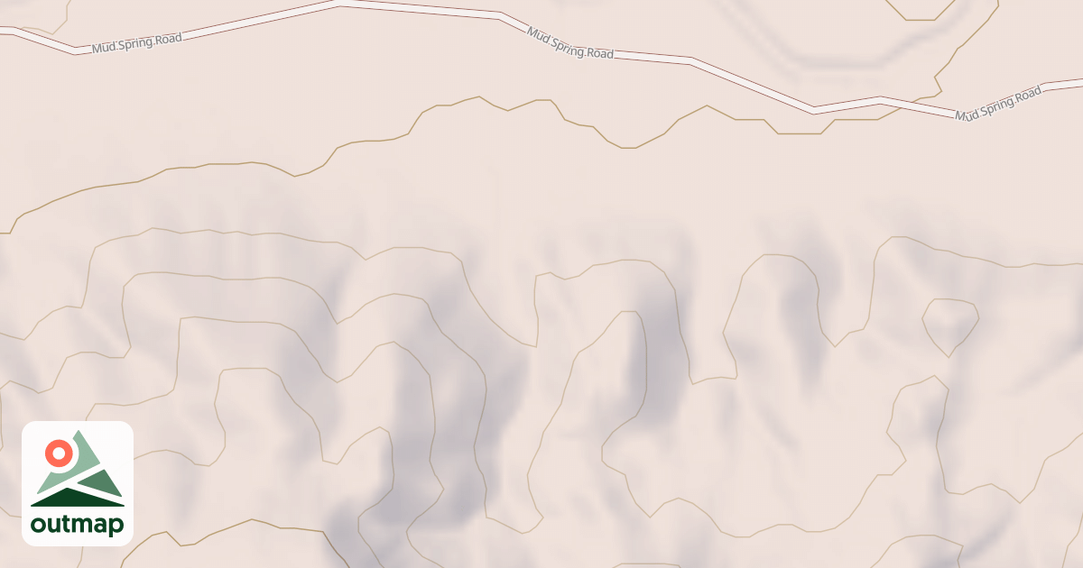 Map of DRILL HOLE SPUR ROAD