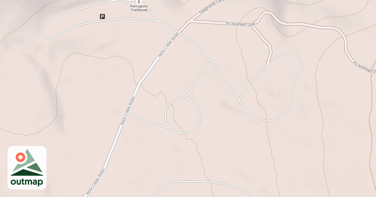 Map of PORCUPINE C G LOOP B
