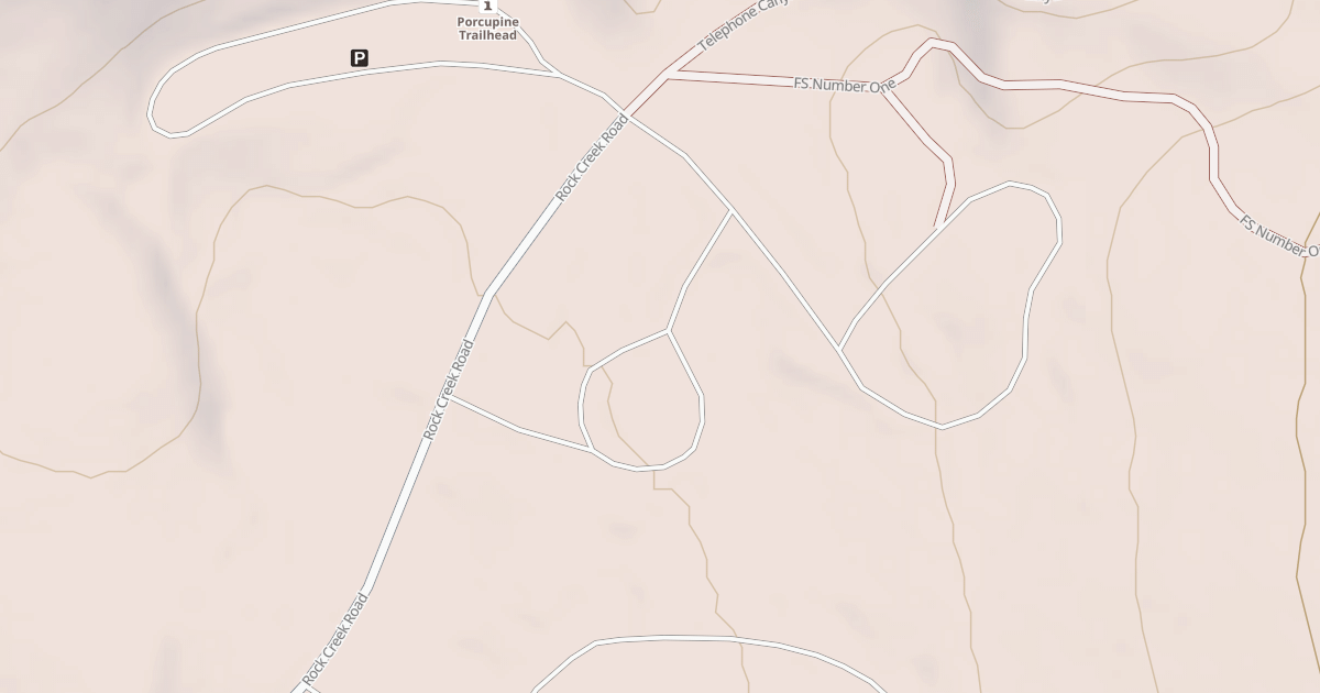 Map preview of PORCUPINE C G LOOP B