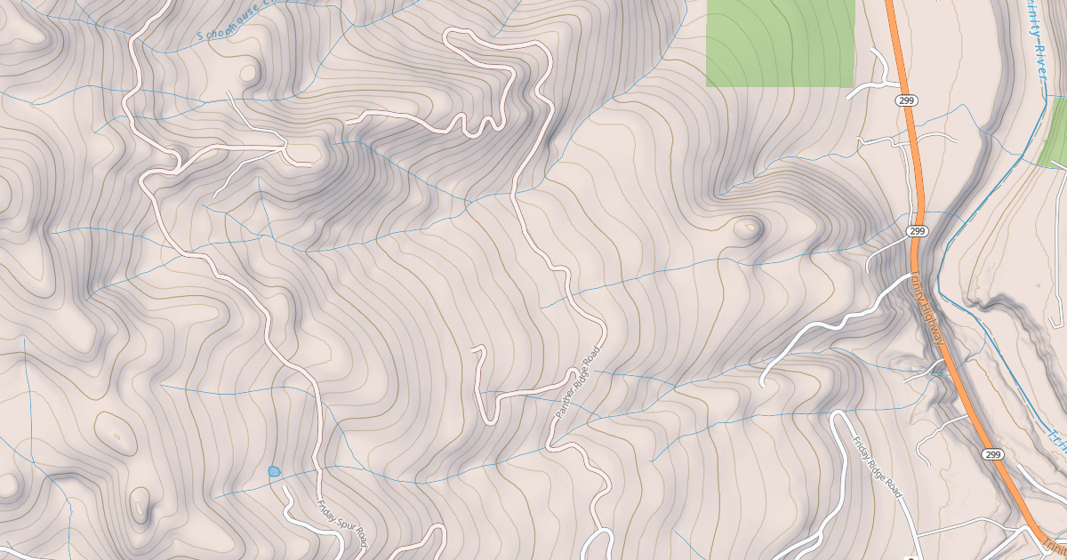 Map preview of PANTHER RIDGE