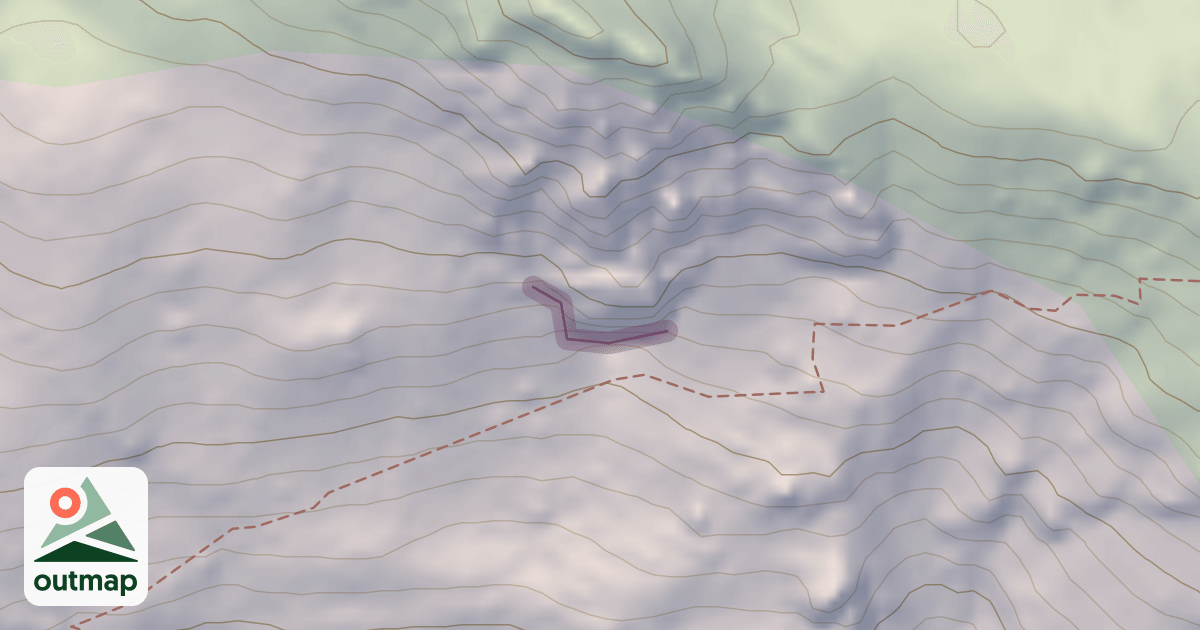 Map of Climbing Crag