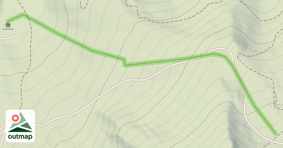 Map of Circuit des Palombes Haut
