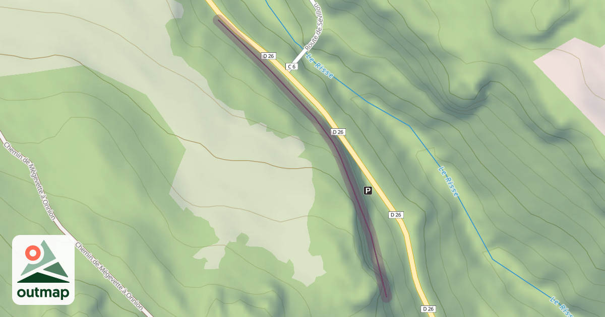 Map of Bellosset