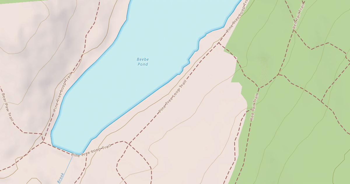 Map preview of Pine Tree Loop