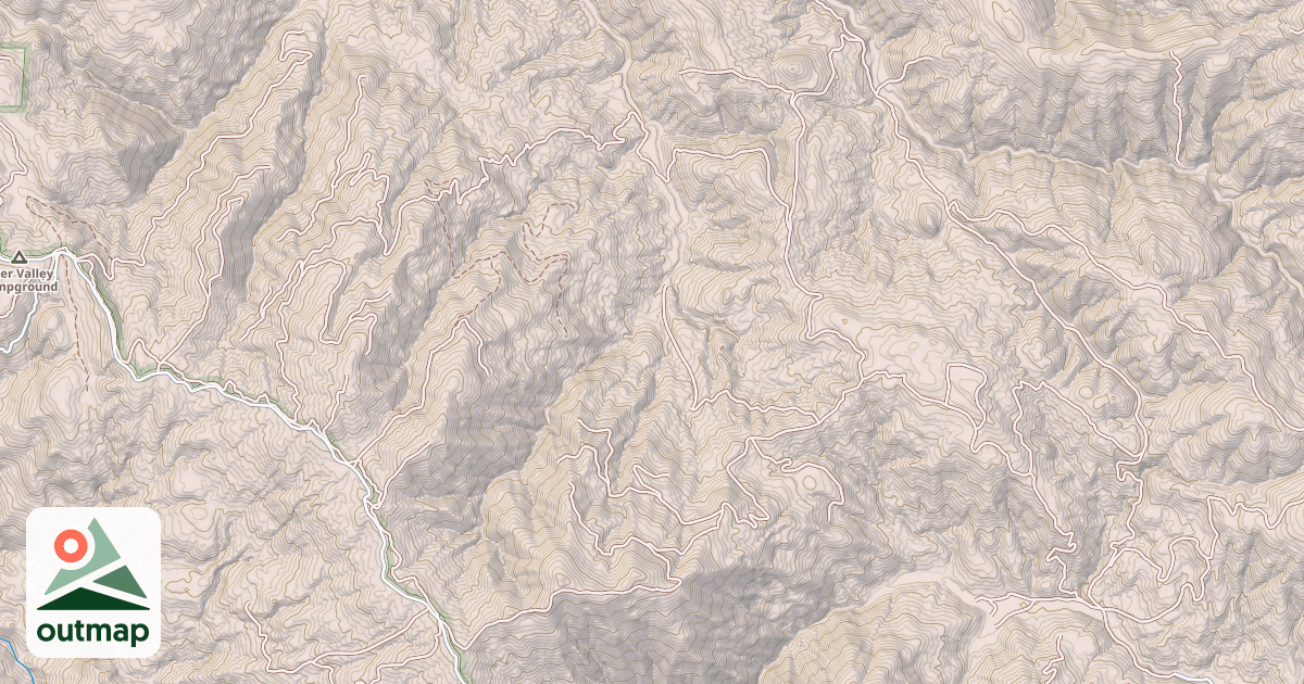 Map of FRENCH RIDGE