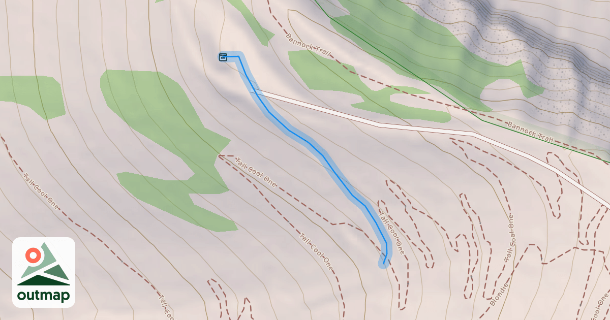 Map of Chief Joseph Traverse
