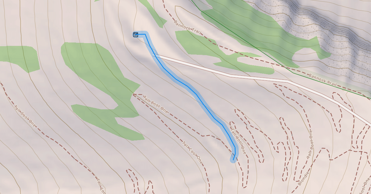 Map preview of Chief Joseph Traverse