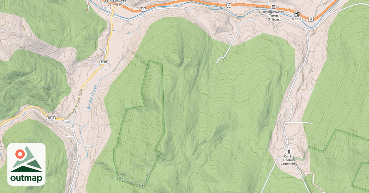 Map of Corridor 8