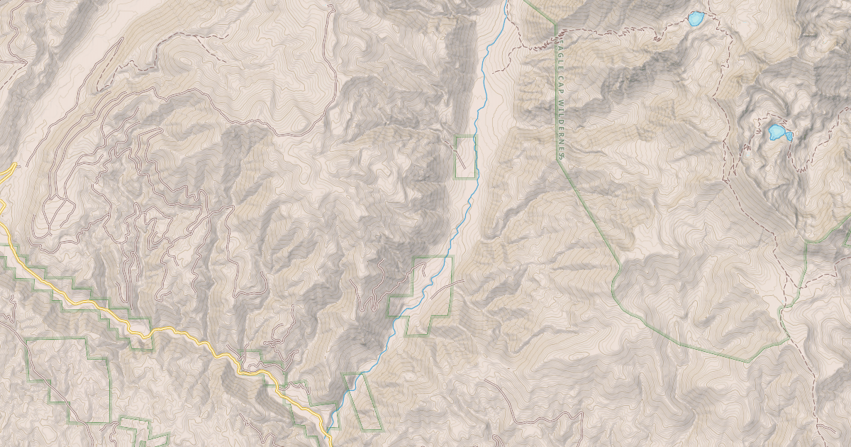 Map preview of East Eagle Snowmobile