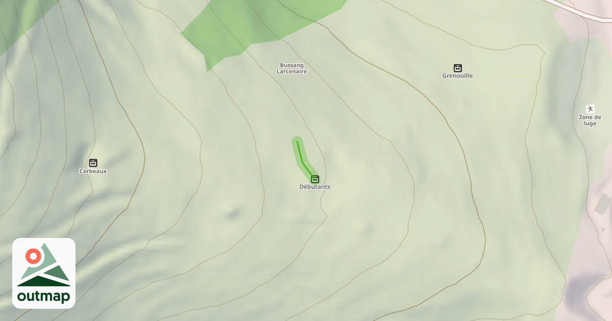 Map of Les Corbeaux