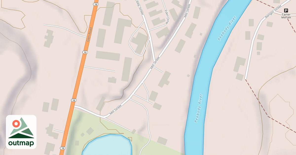 Map of Mill St
