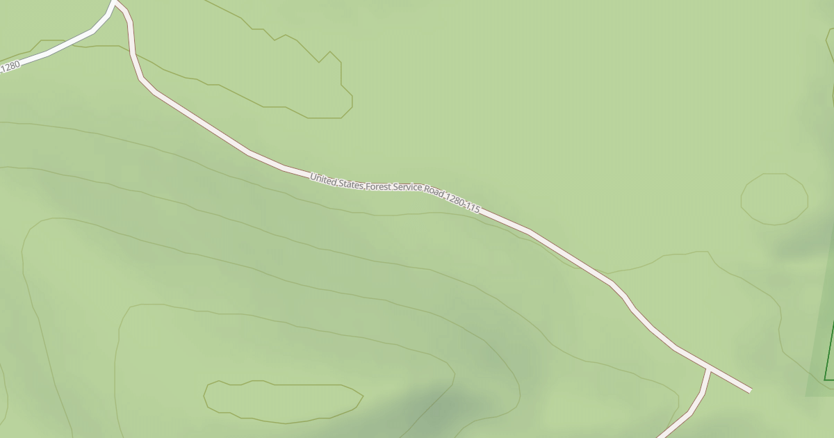Map preview of USFS Motor Vehicle Use Map Roads {BF77B05D-4E55-40FB-8FB4-259A0E2A733E}
