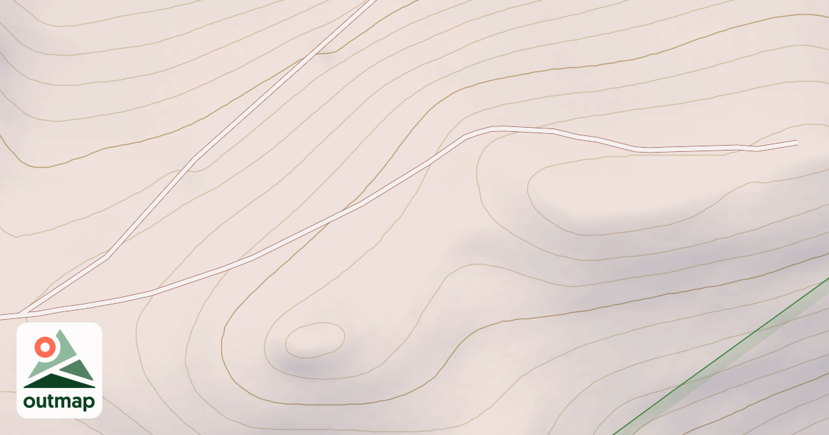 Map of YOGO PEAK