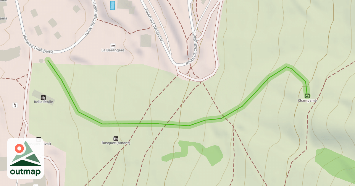 Map of Champamé