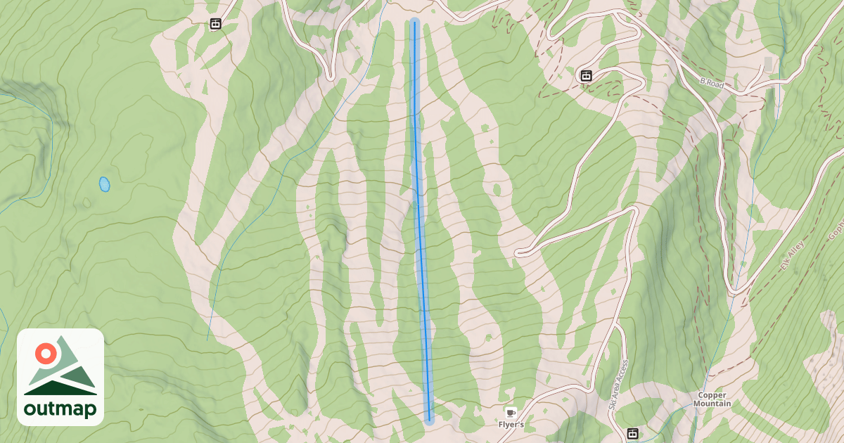 Map of Little Burn