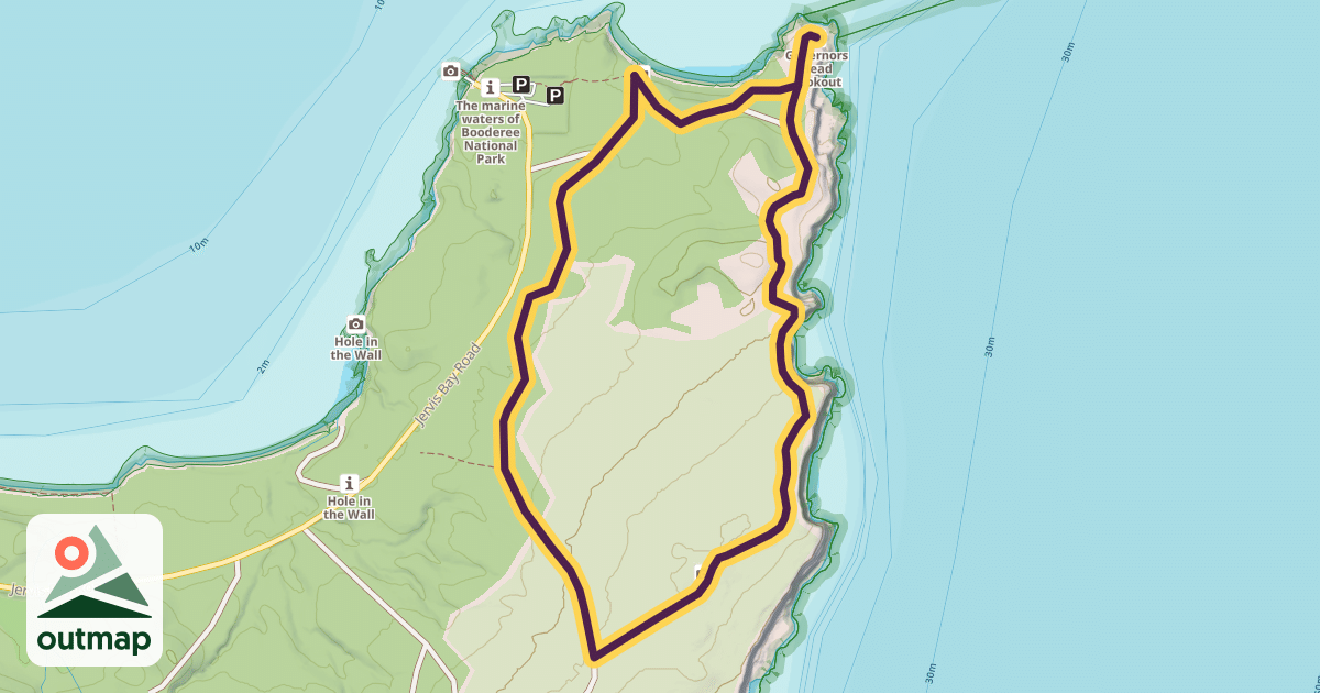Map of Murrays Trail
