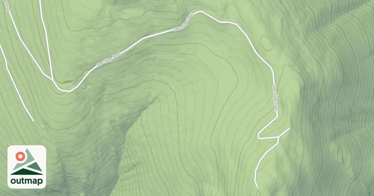 Map of DEER RIDGE