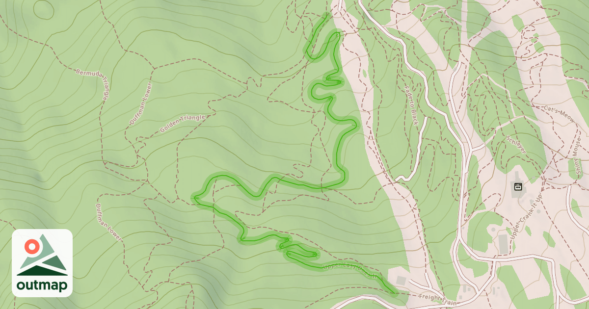 Map of Upper Easy Does It